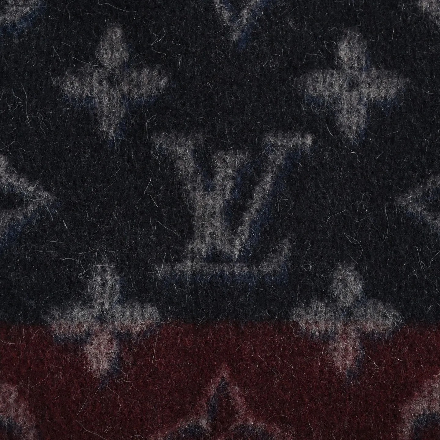 Louis Vuitton/Louis Vuitton 25Fw presbyopic logo double-sided wool jacket